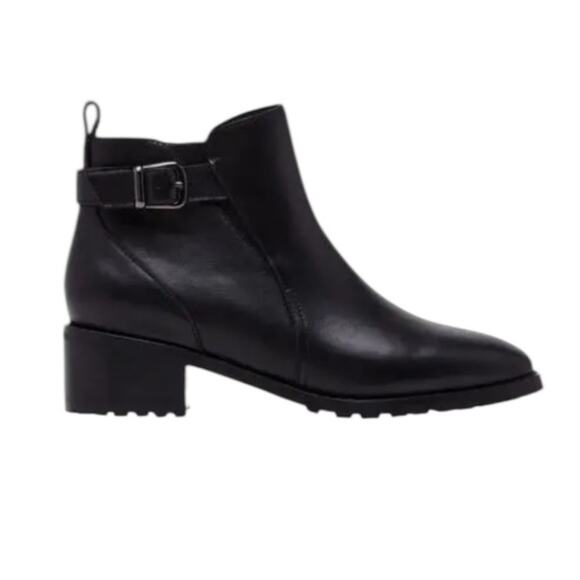 NWOT Blondo Sullivan Waterproof Black Booties - Sz 8M - Picture 1 of 10